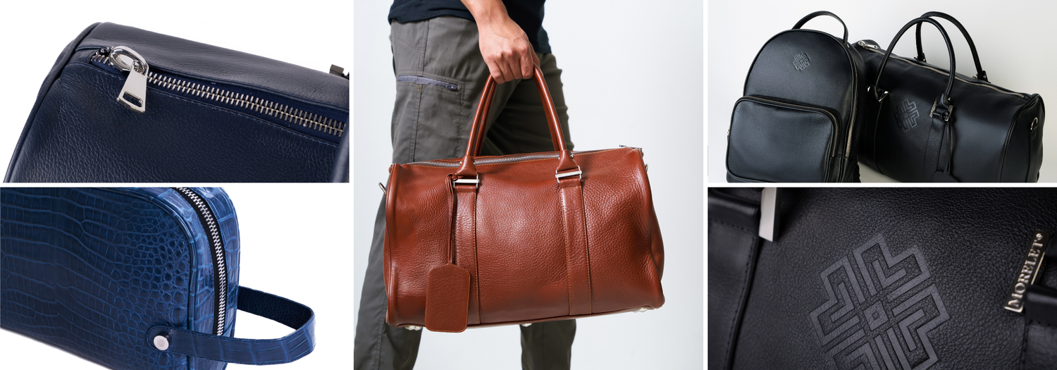 Leather Travel Bags & Duffels - MORELET®