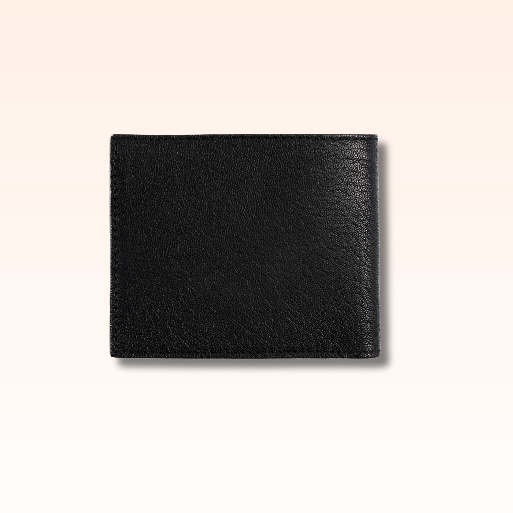 Bifold Leather Wallet Noir - MORELET®