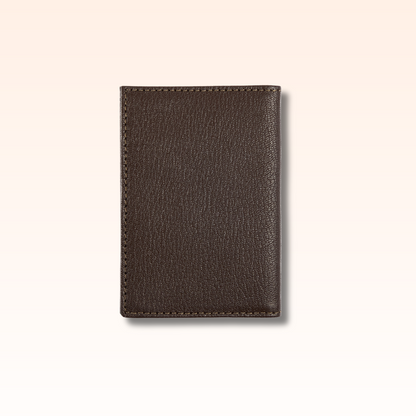 Compact Leather Wallet Arabica - MORELET®