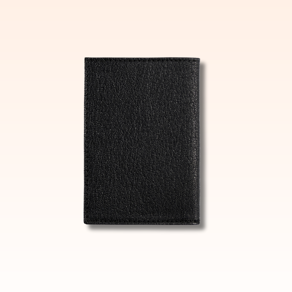 Compact Leather Wallet Noir - MORELET®