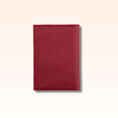Compact Leather Wallet Red - MORELET®