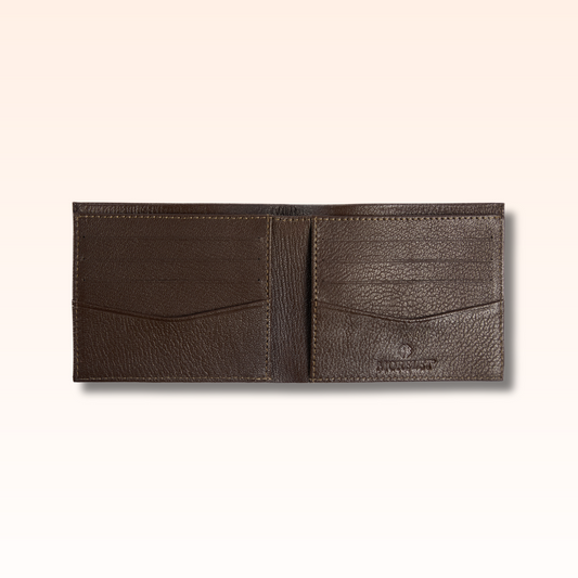 Bifold Crocodile Wallet Chocolate - MORELET®