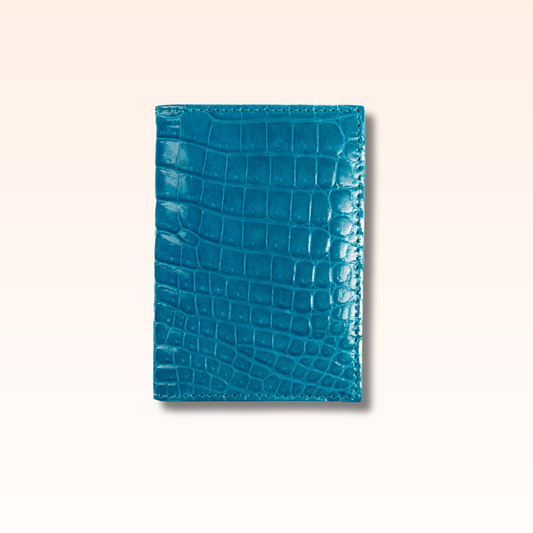 Compact Crocodile Wallet Tahiti Glazed - MORELET®