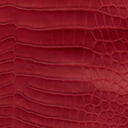 Crocodile Card Holder Apple Red - MORELET®