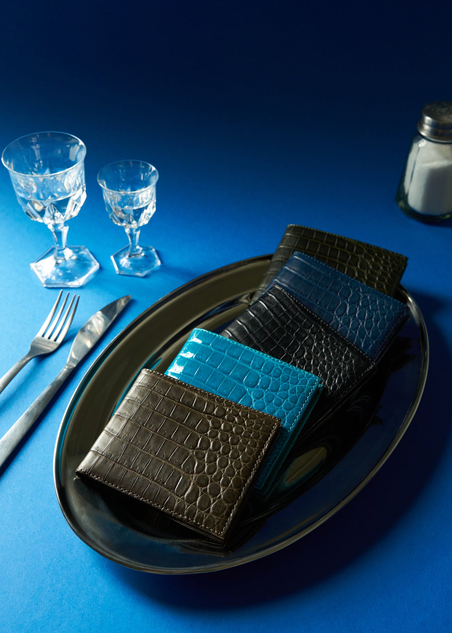 Bifold Crocodile Wallet Tahiti Glazed - MORELET®