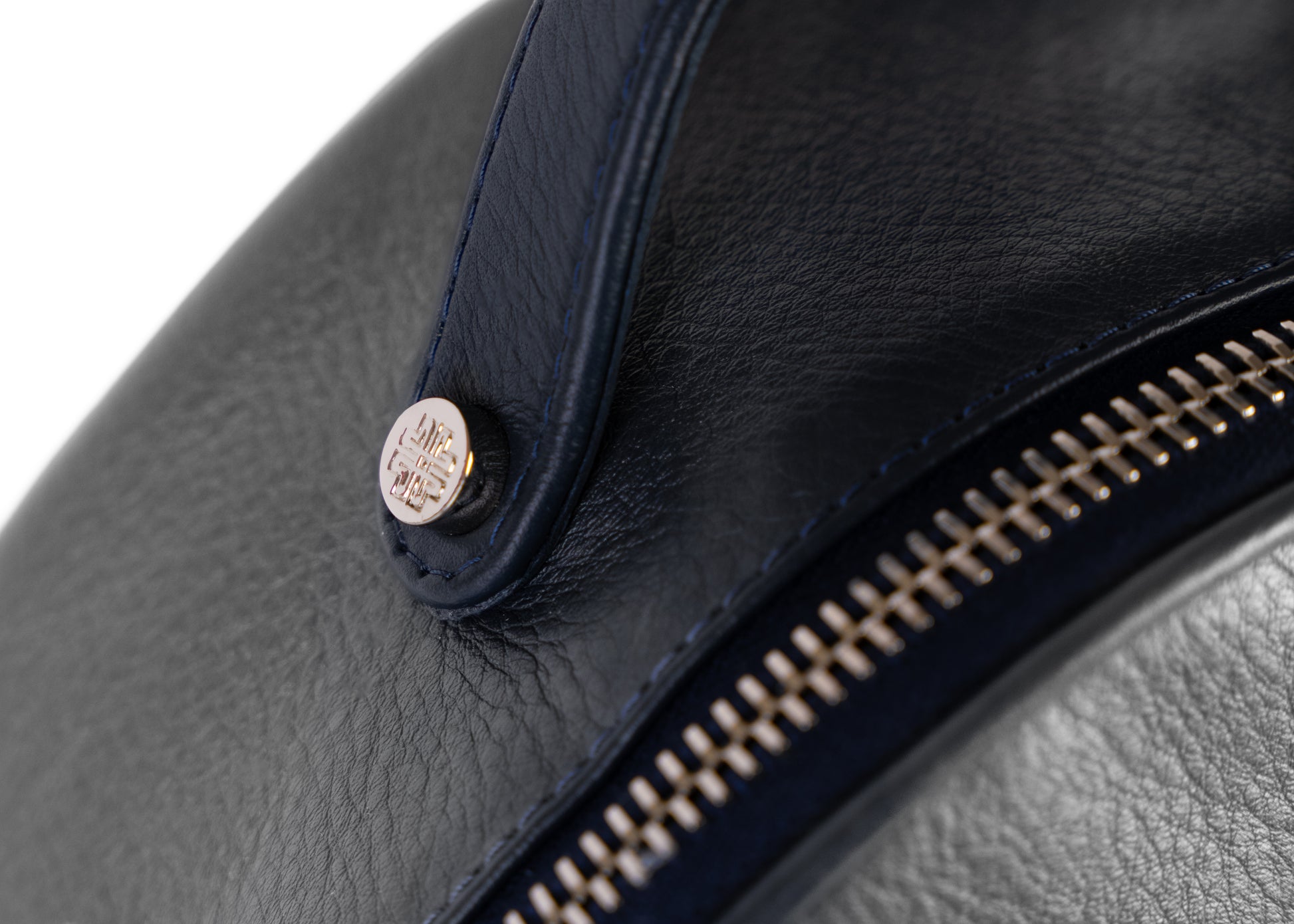 Luxury Leather Backpack Midnight Blue - MORELET®