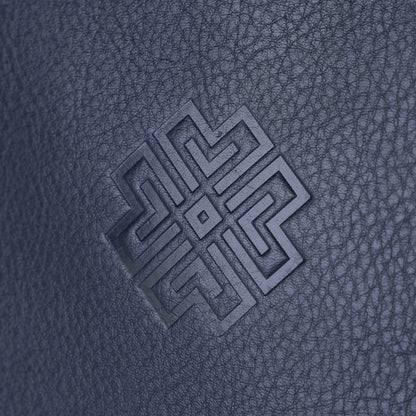 Luxury Leather Backpack Midnight Blue - MORELET®